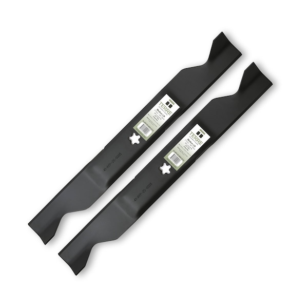 T Terre 2-Pack High Lift Lawn Mower Blades for a 46 Inch Mower Deck, 2PK 41-AYP-25-0005-QTY2 - main